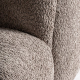 Barlin kanapé ülőfelület és háttámla találkozása – anyag- és varrásrészlet