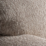 Ülőfelület közeli nézet – strukturált poliészter szövet és párnázás