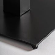 Tinjat kollekció bisztróasztala – fa és fém anyagkombináció részletfotó