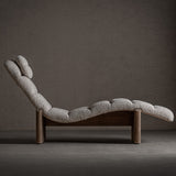 Jacquard relax fotel enteriőrben – modern, természetes hangulatú lounge környezet