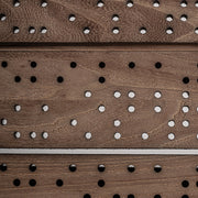 Natúr nyírfa erezet közelről – Jacquard szék természetes felület