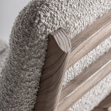 Jacquard szék hátoldali textúra és faerezett részlet makrófotón