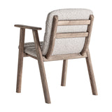 Jacquard szék hátulról – natúr nyírfa merevítés és buklé kárpit