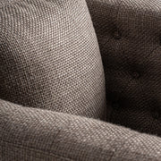 Kárpit textúra részlet – középszürke poliészter szövet mintázata