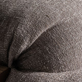 Ülőfelület közeli nézet – strukturált poliészter szövet és párnázás