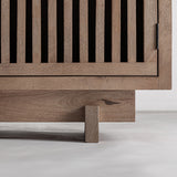 Gàbia TV-állvány talpkialakítás részlet