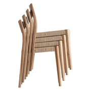 Cean szék rakásolhatóság – egymásra helyezhető teakfa székek