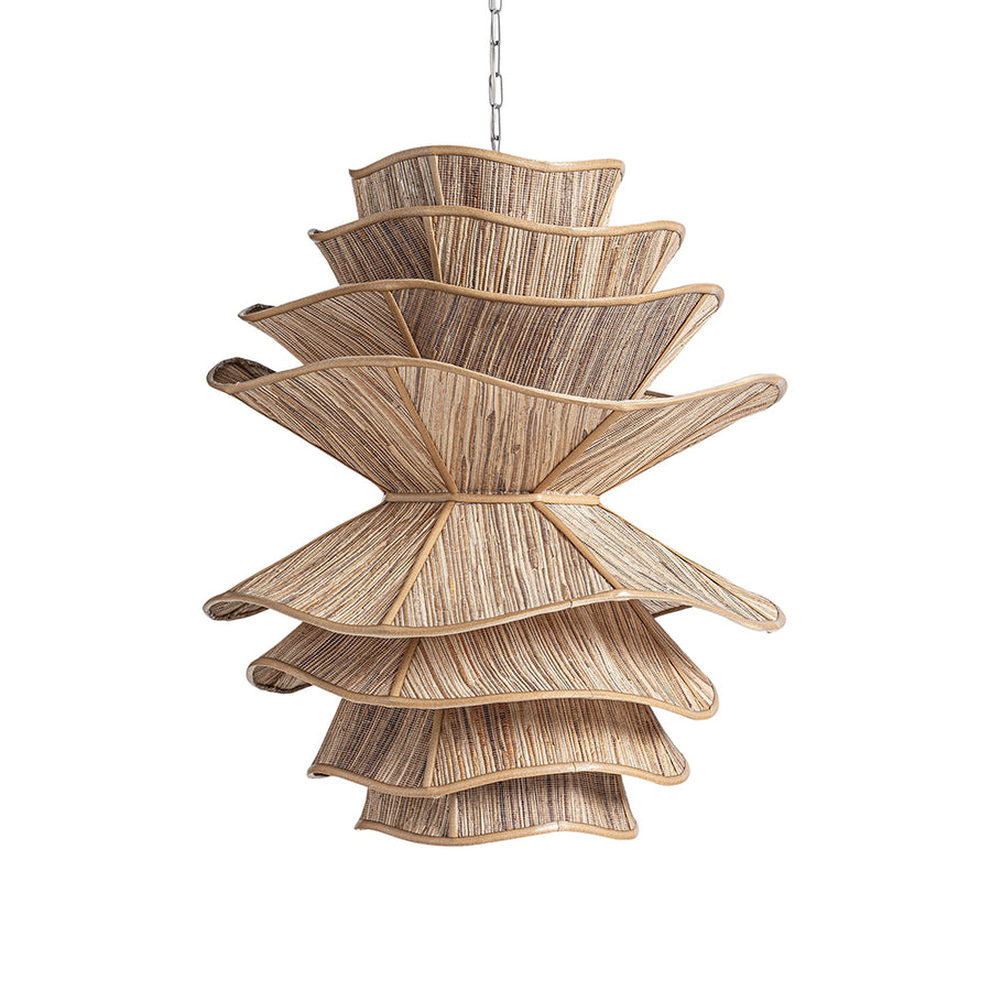 Kaptárszerű kézműves design függeszték lámpa.