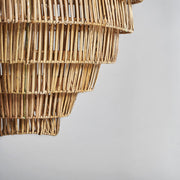 Kaptár formájú kézműves design függeszték lámpa.