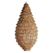 Kaptár formájú kézműves design függeszték lámpa.