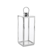 Ezüstszínű rozsdamentes acélból készült, 3 darabos lámpásszett.