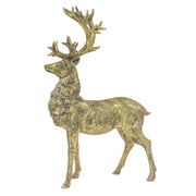 ANTIQUE karácsonyi szarvas figura 51 cm arany
