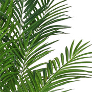 Élethű ARECA mű aranypálma leveleinek részletfotója