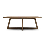 BALI kőrisfa étkezőasztal 240 cm letisztult Japandi stílusban