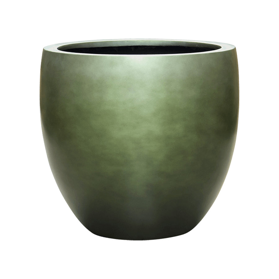 Baq Gradient óriás zöld kompozit kaspó.