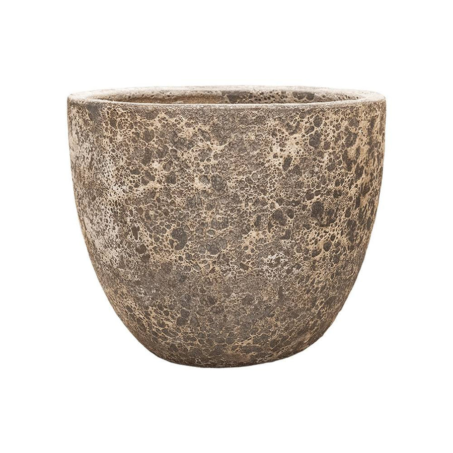 BAQ Lava Couple Rust Metal – 55 cm, sötétebb árnyalatokkal és szabálytalan pórusokkal