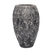 Impozáns, fagyálló kerámia kaspó fekete árnyalatban – BAQ Lava Emperor 95 cm