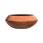 Elegáns BAQ Metallic Bowl UFO Matt Copper kaspó 55 cm-es méretben, réz színű, modern megjelenéssel.