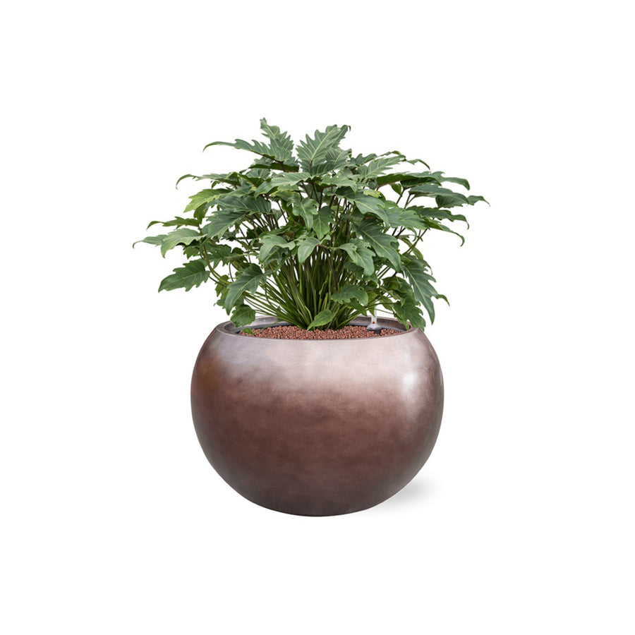 BAQ METALLIC GLOBE MATT COFFEE kaspó