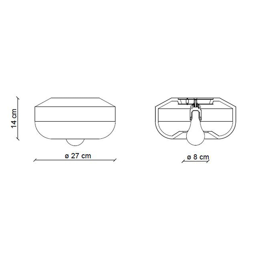 Formatervezett, kortárs design mennyezeti és fali lámpa.