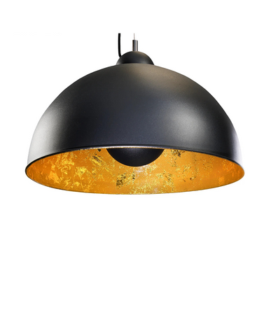 Aranyszínű design függeszték lámpa.