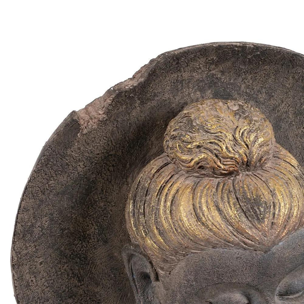 Kőhatású Buddha szobor torzó.