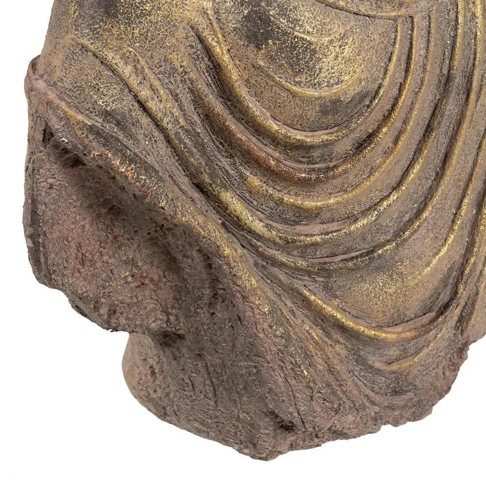 Kőhatású Buddha szobor torzó.