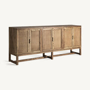 Perspektivikus nézet – Byremo tálaló natúr szilfából, kortárs stílusban