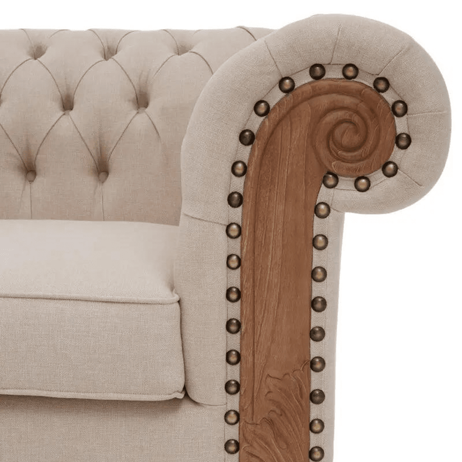 CABRA mindifa Chesterfield fotel