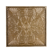 Casa Roma fali dekor hátoldala akasztófüllel, fém dombornyomott kialakításban.