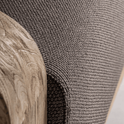 Kortárs teakfa kerti fotel.