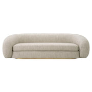 COSENZA halványszürke design kanapé 230 cm