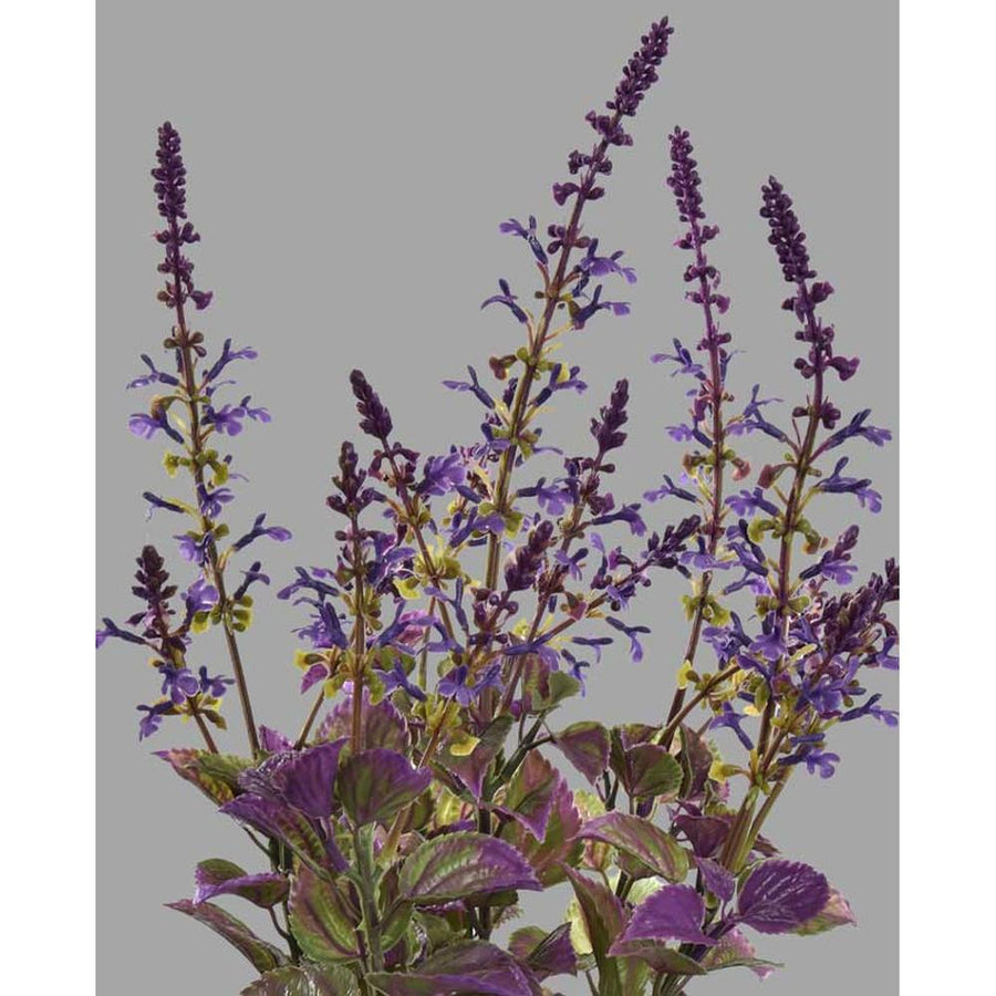 Cserepes mű levendula bokor 50 cm liláskék "Lavender"