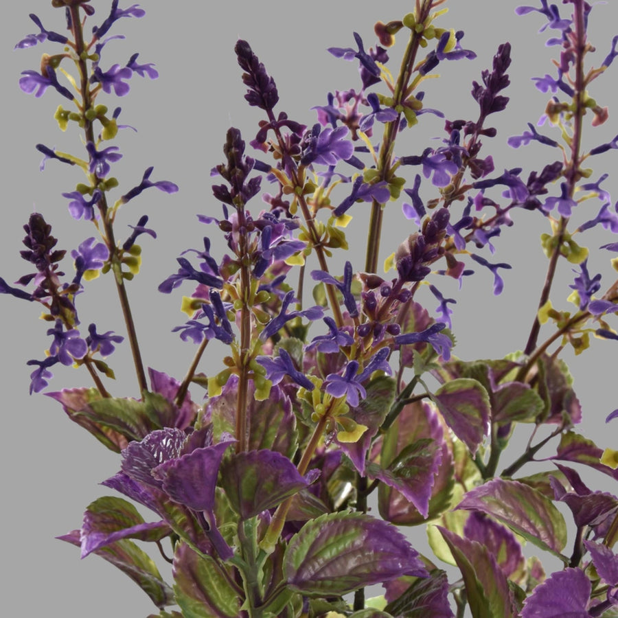 Cserepes mű levendula bokor 50 cm liláskék "Lavender"