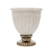 Dalia kollekció kerámia kaspó – oldalnézeti fotó klasszikus formával