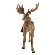 Dost kollekció szarvas figura hátulnézetből, faragott textúrákkal