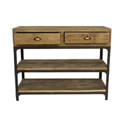 Közvetlen előnézeti kép a Factory konzolasztalról, az egyik fiók részben nyitva látható.