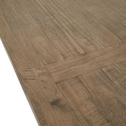 Tömör fenyőfából készült, kézműves bárasztal.