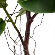 Real Touch technológiás, nagyméretű mű fikusz cserje beltéri dekorációhoz.