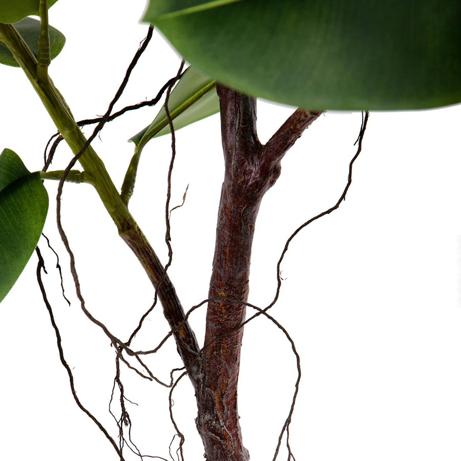 Real Touch technológiás, nagyméretű mű fikusz cserje beltéri dekorációhoz.