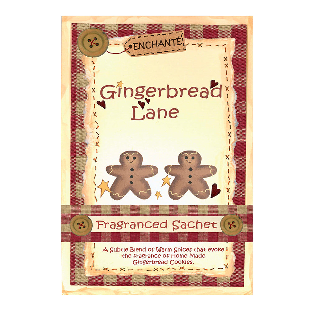 Gingerbread Lane mézeskalács illatú karácsonyi illattasak piros kockás mintával