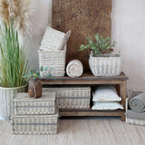 GRIMAUD dohányzóasztal alsó tárolópolccal és masszív szerkezettel