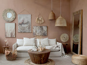 Grimaud kollekció kézzel készült dohányzóasztal rusztikus részlet