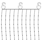 LED-es fényfüggöny.