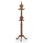 Heritage mahagónifa állófogas 190 cm klasszikus faragott kivitelben