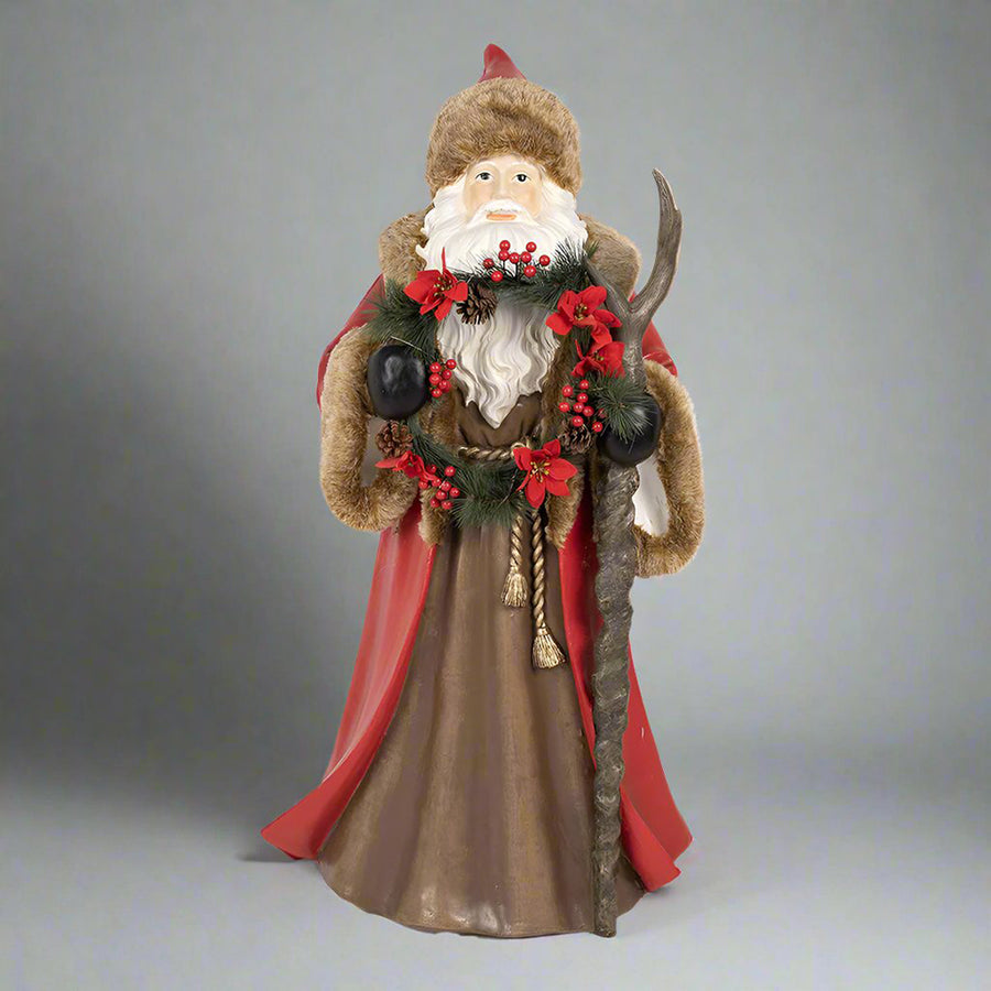 Klasszikus Télapó figura.