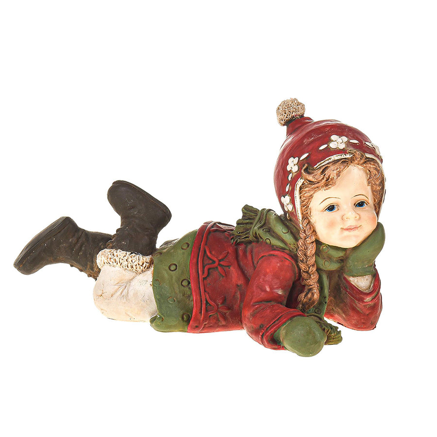 HERITAGE karácsonyi téli kislány 19 cm