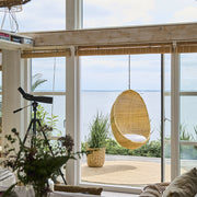 ICONS Egg Chair függeszthető kültéri műrattan tojásfotel