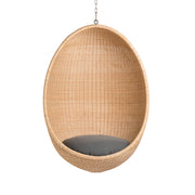 ICONS Egg Chair függeszthető natúr rattan tojásfotel