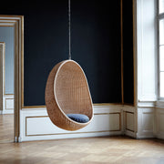 ICONS Egg Chair függeszthető natúr rattan tojásfotel